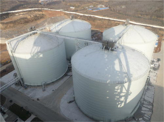 乌兰察布5000吨立式粉煤灰储存罐